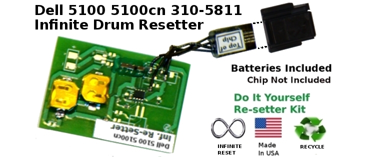 4 reset chips fuses for  Intec CP2020 XP2020 Drum imaging 